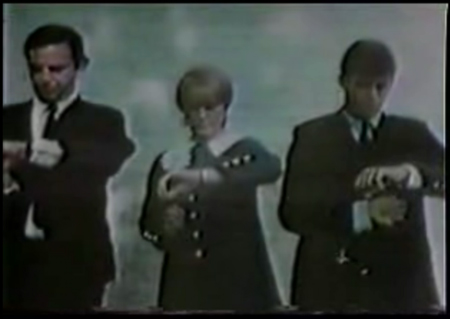 Still from the Third Rail's 'Run, Run, Run' music video.